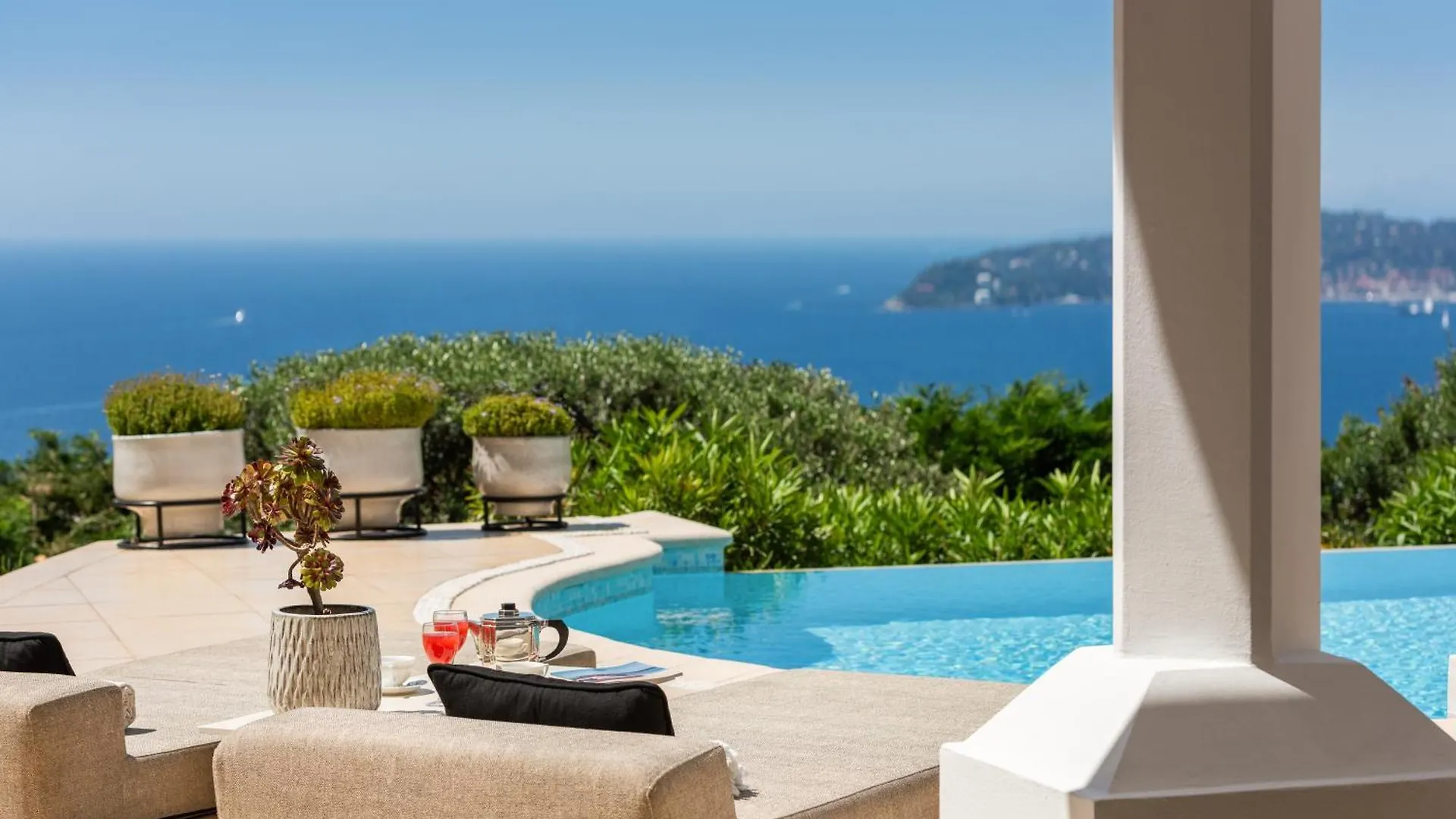 Villa Monaco - Luxury Living In Cap D'Ail With Bentley, Butler And Heated Pool Franciaország